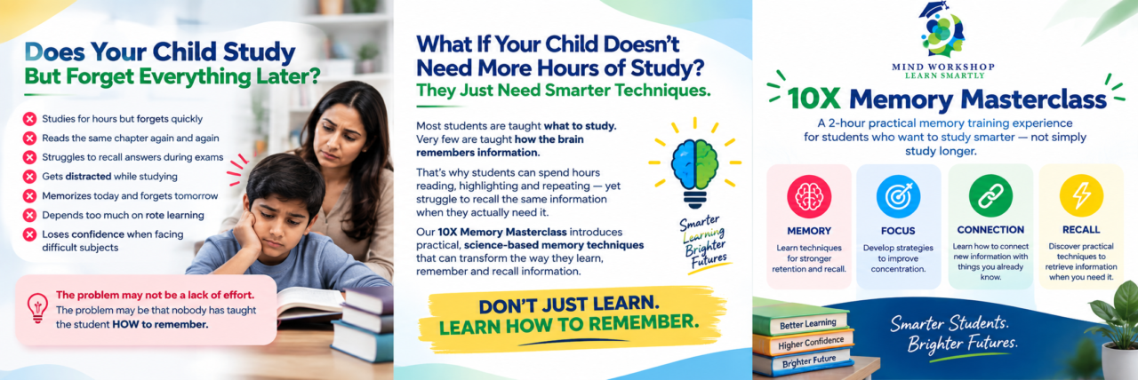 Learn How to Remember by Mind Workshop in 10X Memory Masterclass